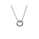 Urthn Round Shape Circle Ring Chain Pendant (Pack Of 6)