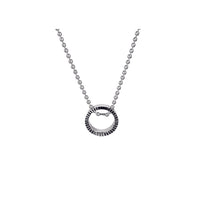 Urthn Round Shape Circle Ring Chain Pendant (Pack Of 6)