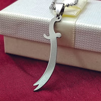 Urthn Zulfiqar Sword Chain Pendant For Men (Pack Of 6)