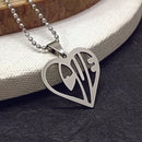 Urthn Heart Shaped Love Chain Pendant (Pack Of 6)