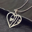 Urthn Heart Shaped Love Chain Pendant (Pack Of 6)