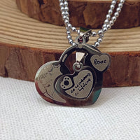 Urthn Heart Shape Love Chain Pendant- 1404888 (Pack Of 6)