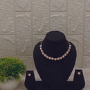 Urthn Rose Gold Plated Austrian Stone Necklace Set