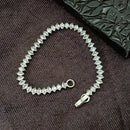 Urthn Silver Plated AD Stone Bracelet