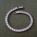 Urthn Silver Plated AD Stone Bracelet