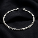 Urthn Rose Gold Plated Sparkling Austrian Stone Bracelet For Women