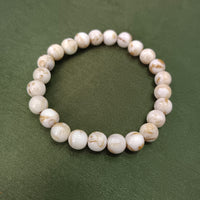 Urthn  Brown Glass Beads Bracelet