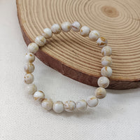 Urthn  Brown Glass Beads Bracelet