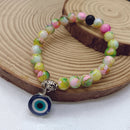 Urthn Multi Beads Evil Eye Bracelet