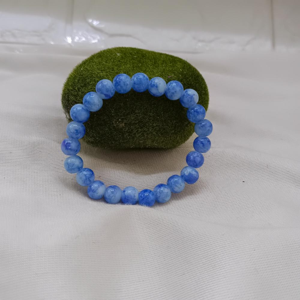Urthn Blue Glass Beads Bracelet