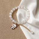 Urthn Gold Plated Beads Stylish Bracelets (Assorted Design)
