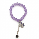 Urthn Crackle Beads And Charms Stylish Bracelets For Kids  (Set of 6)