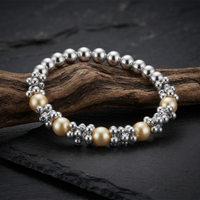 Urthn 2Tone Beads Stylish Bracelets for Women