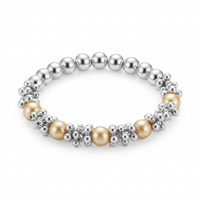 Urthn 2Tone Beads Stylish Bracelets for Women
