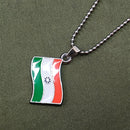 Urthn India Flag Chain Pendant For Men (Pack Of 6)