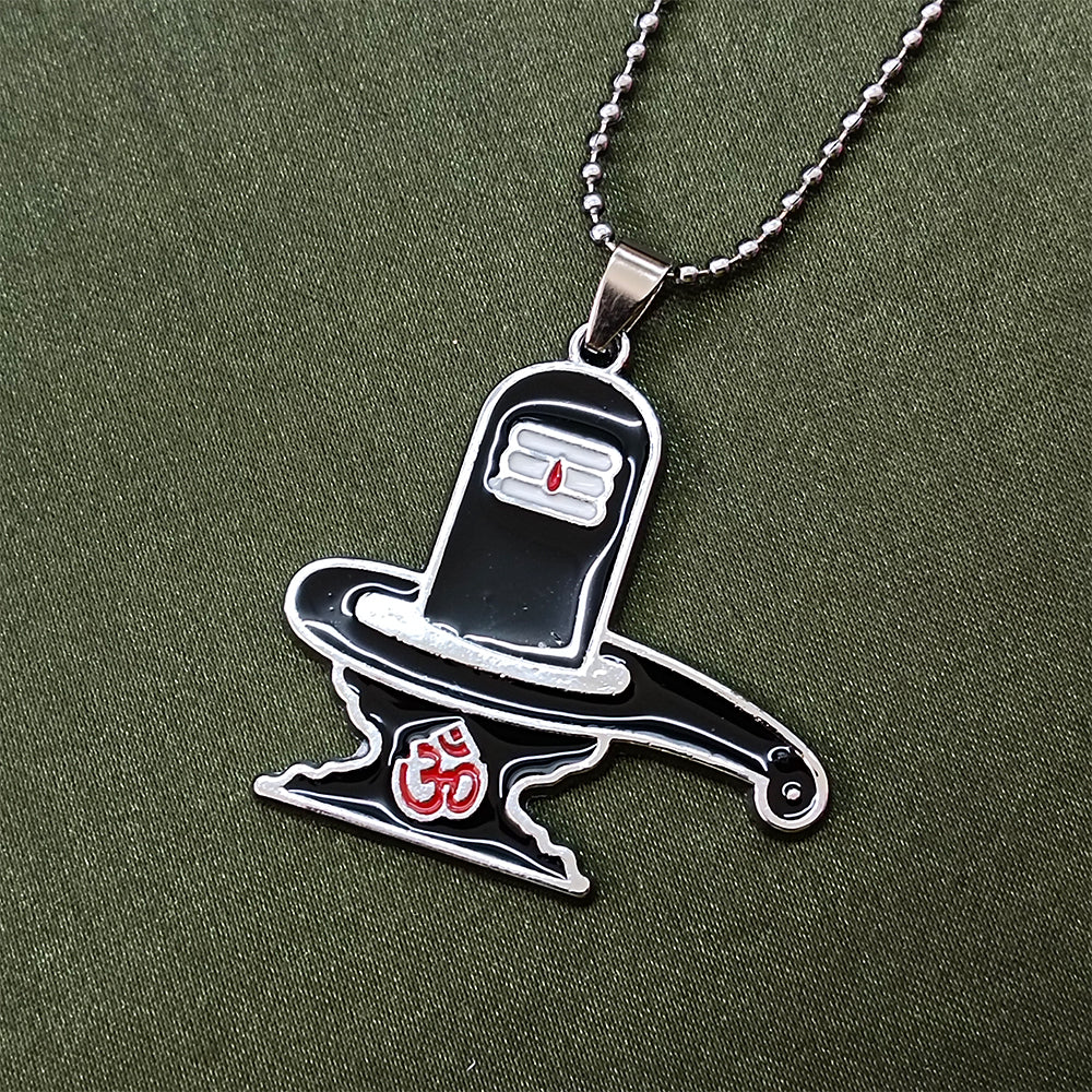 Urthn " Shivling  " Chain Pendant