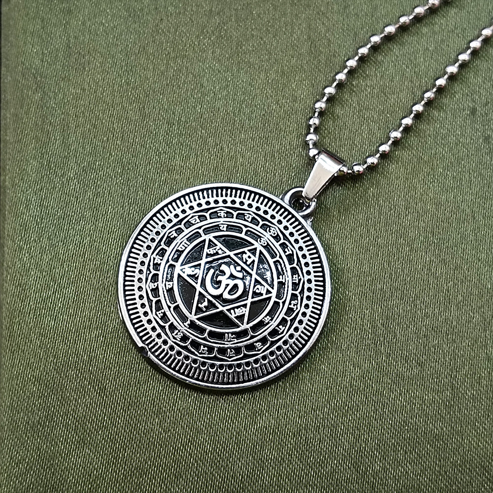 Urthn Sudarshan chakra Yantram Chain Pendant