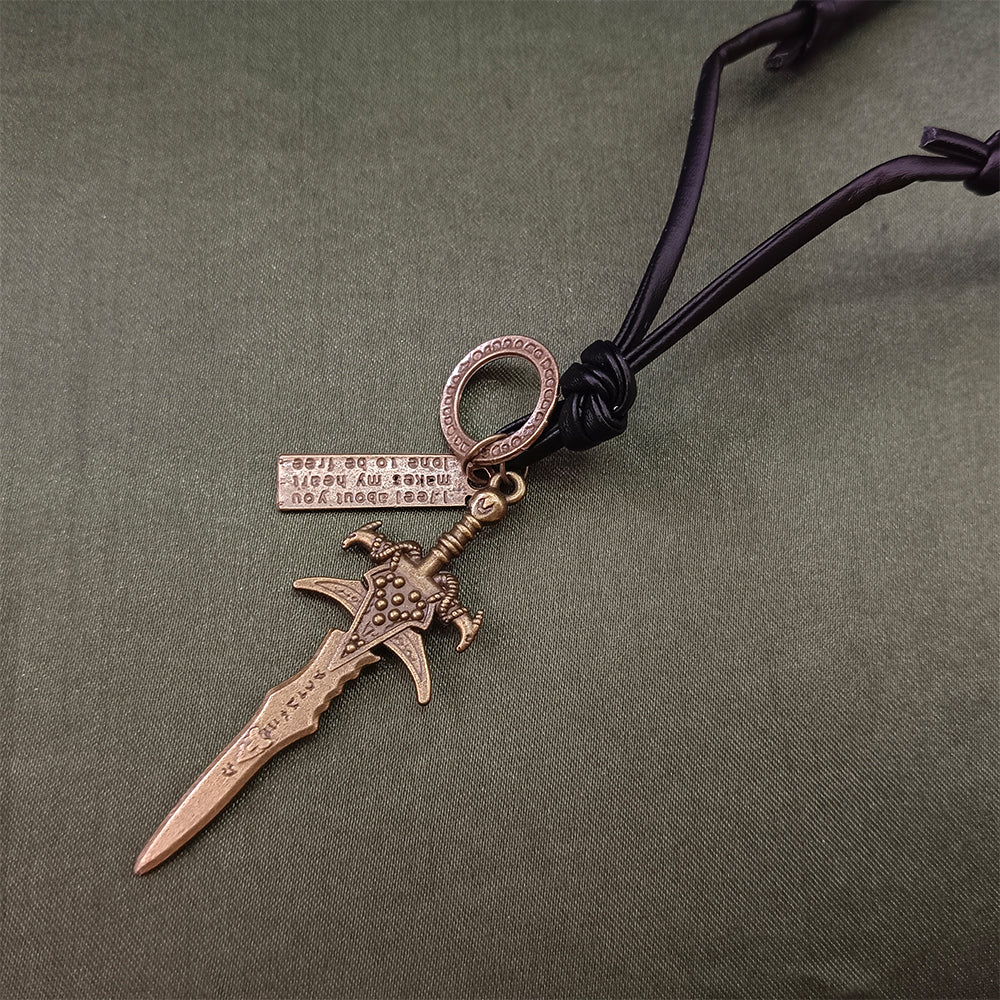 Urthn Sword Thread Pendent For Men