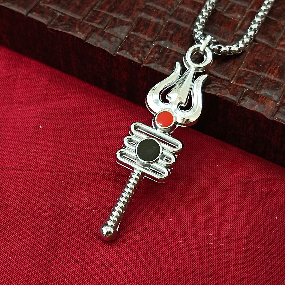 Urthn Shiva Trishul  Chain Pendant Pendant