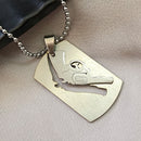 Urthn Gun Dog Chain Pendant For Men (Pack Of 6)