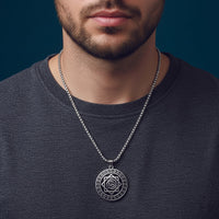 Urthn Unique eight-pointed Seljuk star symbol Chain Pendant (Pack Of 6)