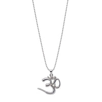 Urthn Spiritual Om Symbol Pendant Chain for Men (Pack Of 6)