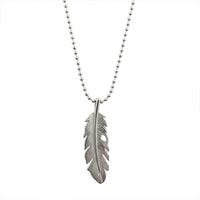 Urthn Stylish Feather chain pendent for men (Pack Of 6)