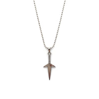 Urthn Trendy Silver Tone Arrow Pendant Chain (Pack Of 6)