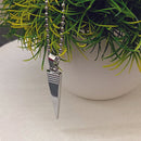 Urthn Stainless Steel Look Pointed Spike Pendant Chain (Pack Of 6)