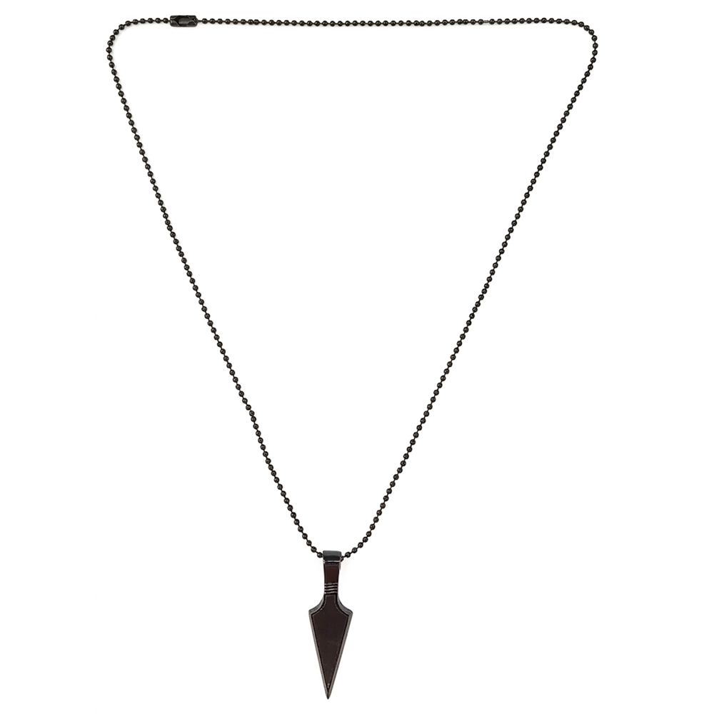 Urthn Look Pointed Spike Pendant Chain (Pack of 6)