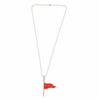 Urthn Mens Devotional Jai Shree Ram Pendant with Chain(Pack of 6)