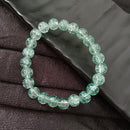 Urthn Crystal Crackle Glass Beads Stretch Bracelet