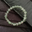 Urthn Crystal Crackle Glass Beads Stretch Bracelet