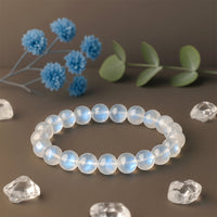 Urthn Moonstone Beads Bracelets (Pack Of 6)