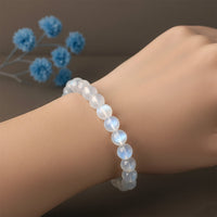 Urthn Moonstone Beads Bracelets (Pack Of 6)
