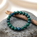 Urthn Azurite Natural Stone Bracelet For Encouraging Positivity(Pack of 3)