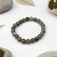 Urthn Labradorite Natural Stone Bracelet(Pack of 3)