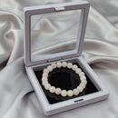 Urthn Rose Quartz Natural Stone Bracelet(Pack of 3)
