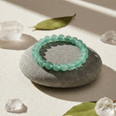 Urthn Green Aventurine Natural Stone Bracelet(Pack of 3)