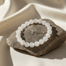 Urthn Selenite Natural Stone Bracelet(Pack of 3)