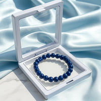Urthn Lapis Lazuli Natural Stone Bracelet For Meditation(Pack of 3)