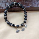 Urthn Ocean Inspired Shell Charms Beaded Bracelet