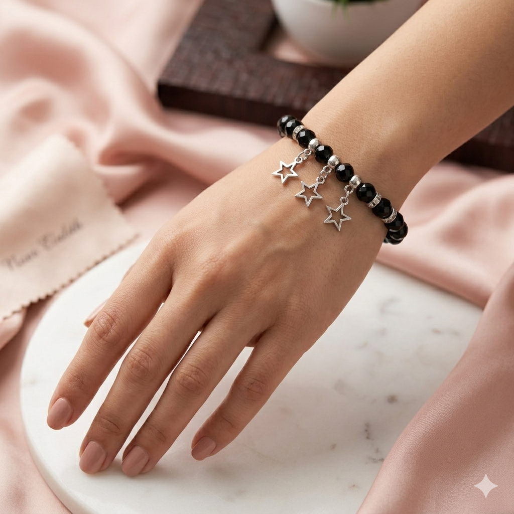 Urthn Star Charm Beads Bracelet (Pack of 6)