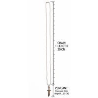 Urthn Sword Chain Pendant for Men  (Pack of 6)