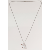 Urthn Spiral Design Steel Chain Pendant for Men (Pack of 6)