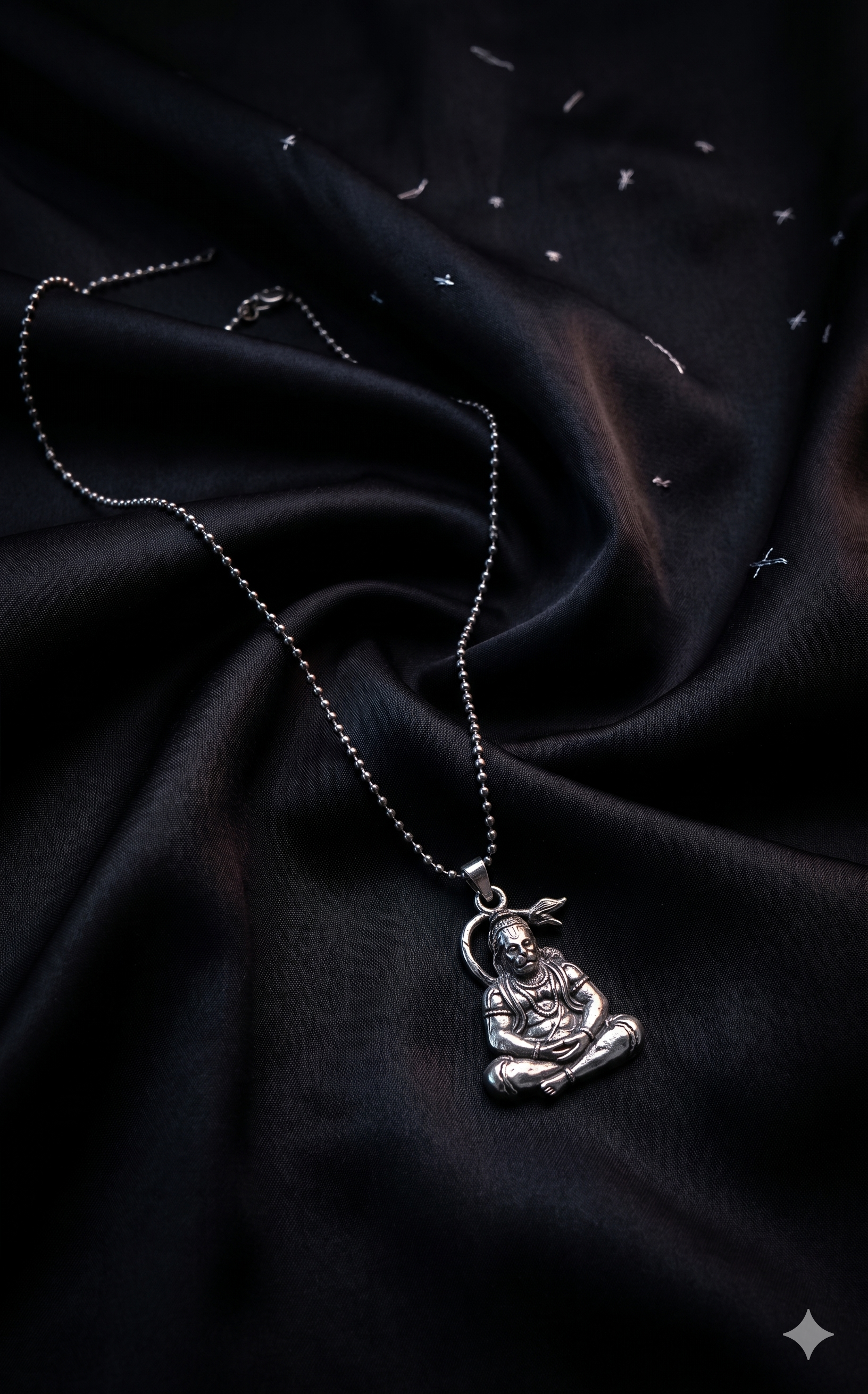 Urthn Hanuman Chain Pendant for Men  (Pack of 6)