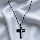 Urthn Cross Chain Pendant For Men (Pack of 6)