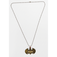 Urthn Stylish Bat Symbol Steel Chain Pendant for Men (Pack of 6)