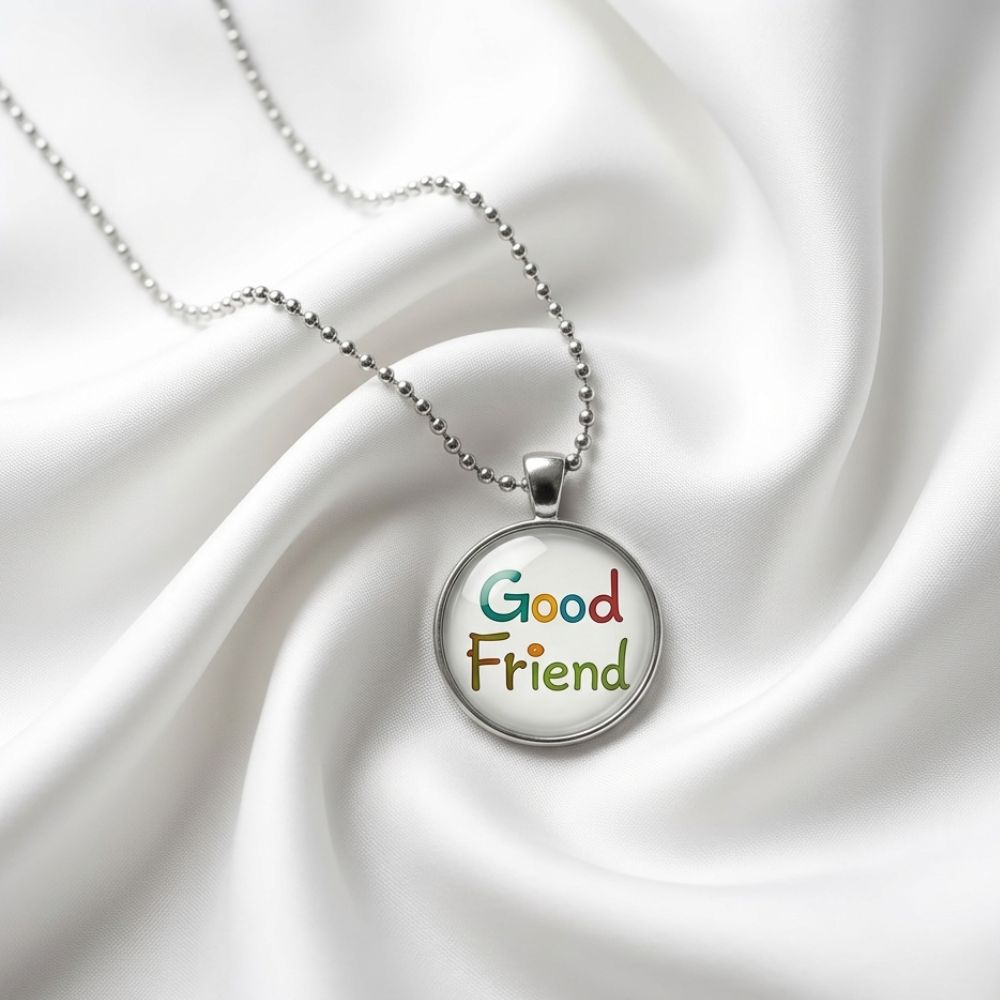 Urthn Fashion Best Friend Chain Pendant (Big) (Pack of 6)