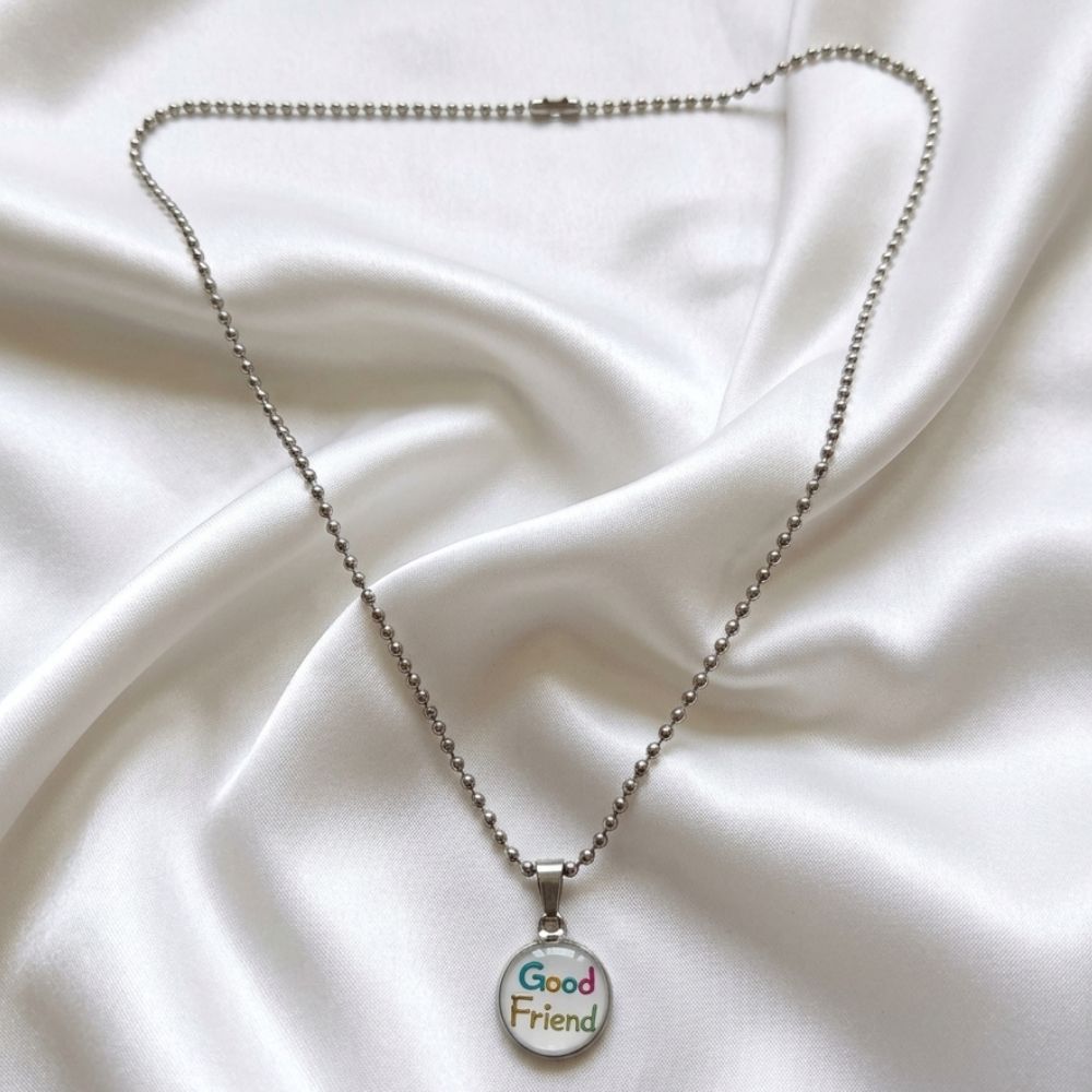Urthn Fashion Best Friend Chain Pendant (Smalll) (Pack of 6)